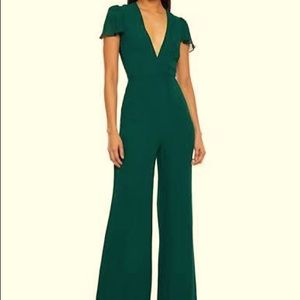 Reformation Emerald Jumpsuit (worn once)